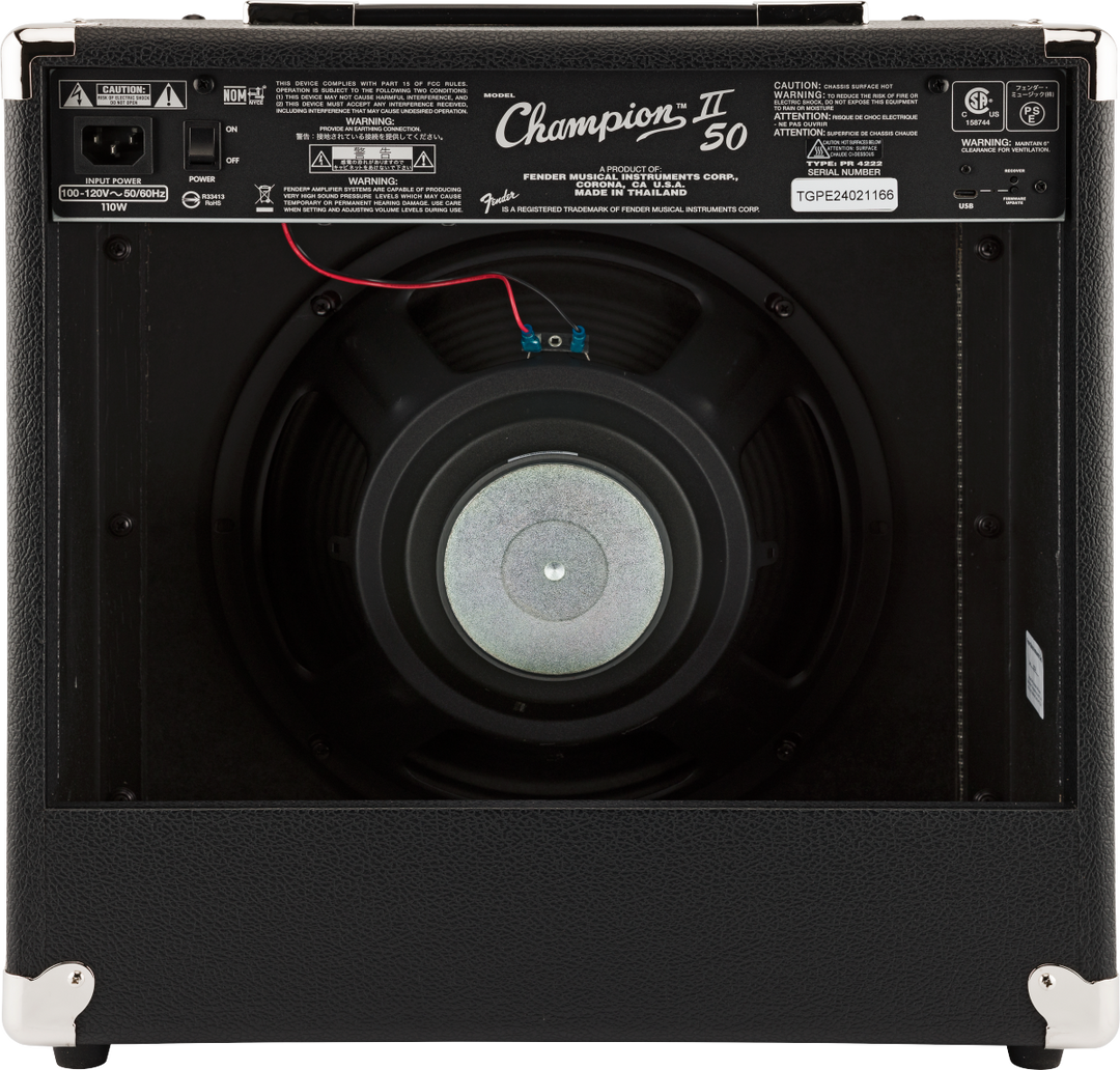 Fender Champion II 50 Amplificatore per chitarra