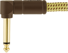 Fender Deluxe Cavo per Chitarre Vinkelstik (Tweed, 3m)