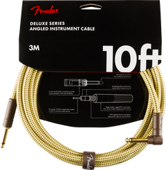 Fender Deluxe Cavo per Chitarre Vinkelstik (Tweed, 3m)