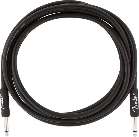 Fender Professional Cavo per Chitarre (Nero, 3m)