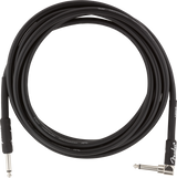 Fender Professional Cavo per Chitarre Vinkelstik (Nero, 3m)