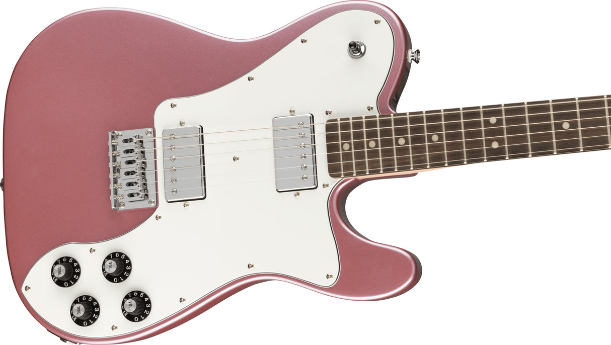 Fender Squier Affinity Telecaster Deluxe Electric Guitar (Burgundy Mist)