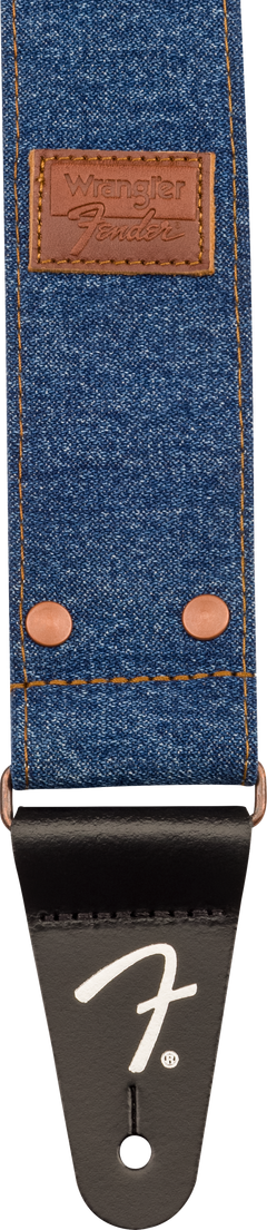 Fender x Wrangler Denim Tracolla per Chitarra (Indigo, 2")