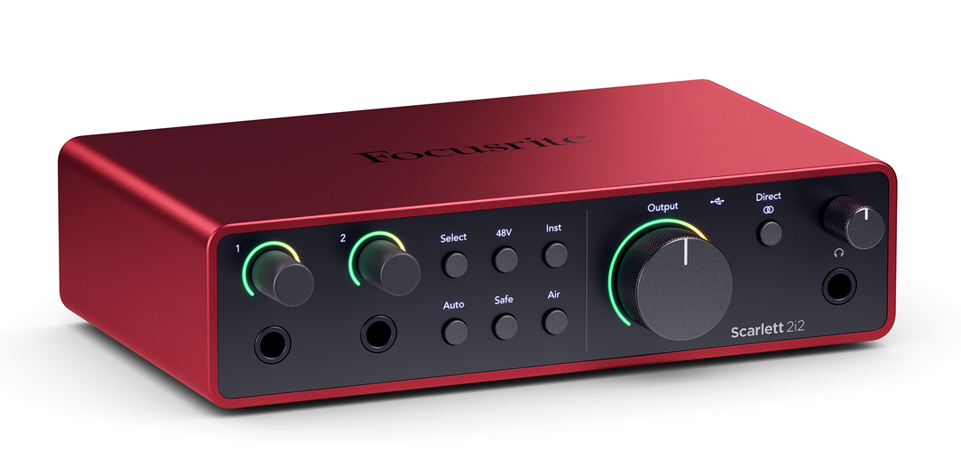 Focusrite Scarlett 2i2 Studio 4th Gen Pacchetto Schede Audio