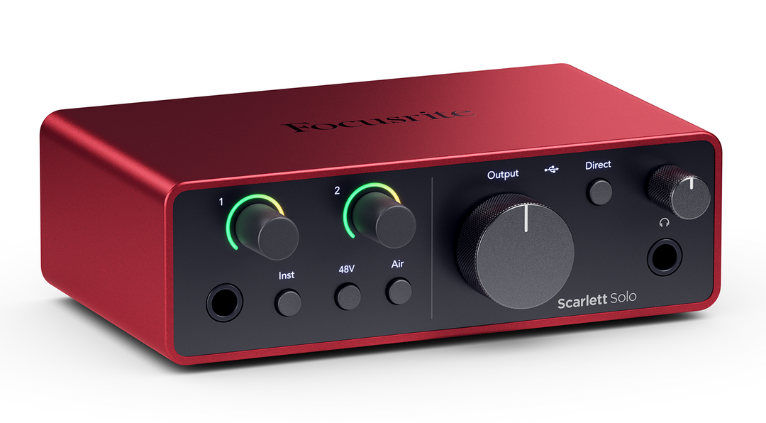 Focusrite Scarlett Solo 4th Gen Schede Audio
