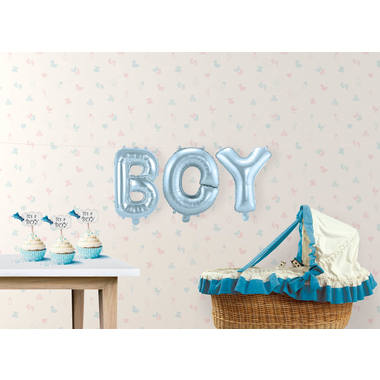Palloncino in Foil Baby "Boy" (Blu)
