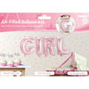 Palloncino di Folia Baby "Girl" (Rosa)