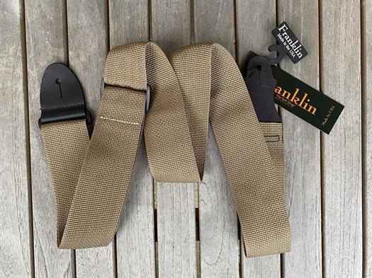 Tracolla per chitarra Franklin Strap - MARRONE - OO-TN