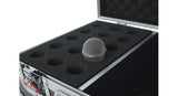Gator G-TOUR M15 flightcase per 15 microfoni