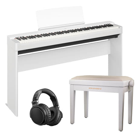 Yamaha P-225WH Piano Pack (Bianco)