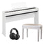 Yamaha P-225WH Piano Pack (Bianco)