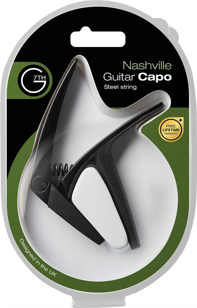G7th Nashville Capo 6 Corde Black
