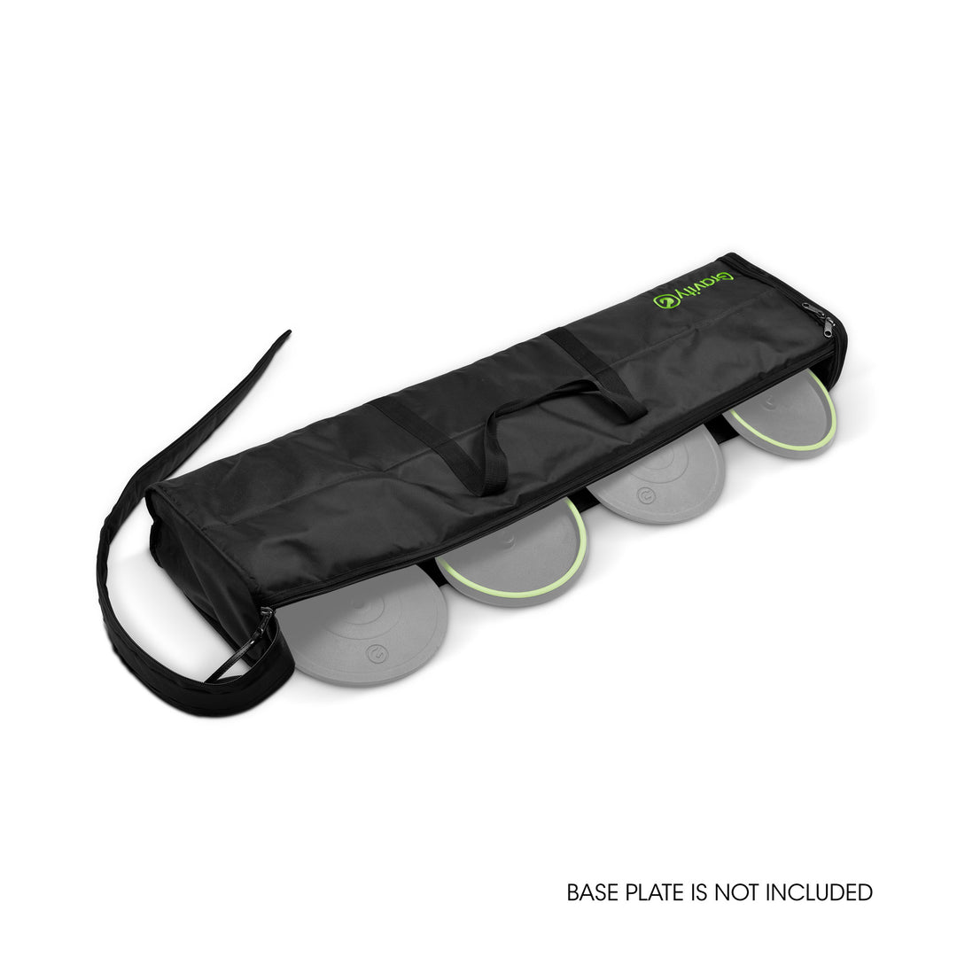 Gravity BG MS PB 4 B - Borsa per il trasporto di 4 stativi per microfono con base a piastra