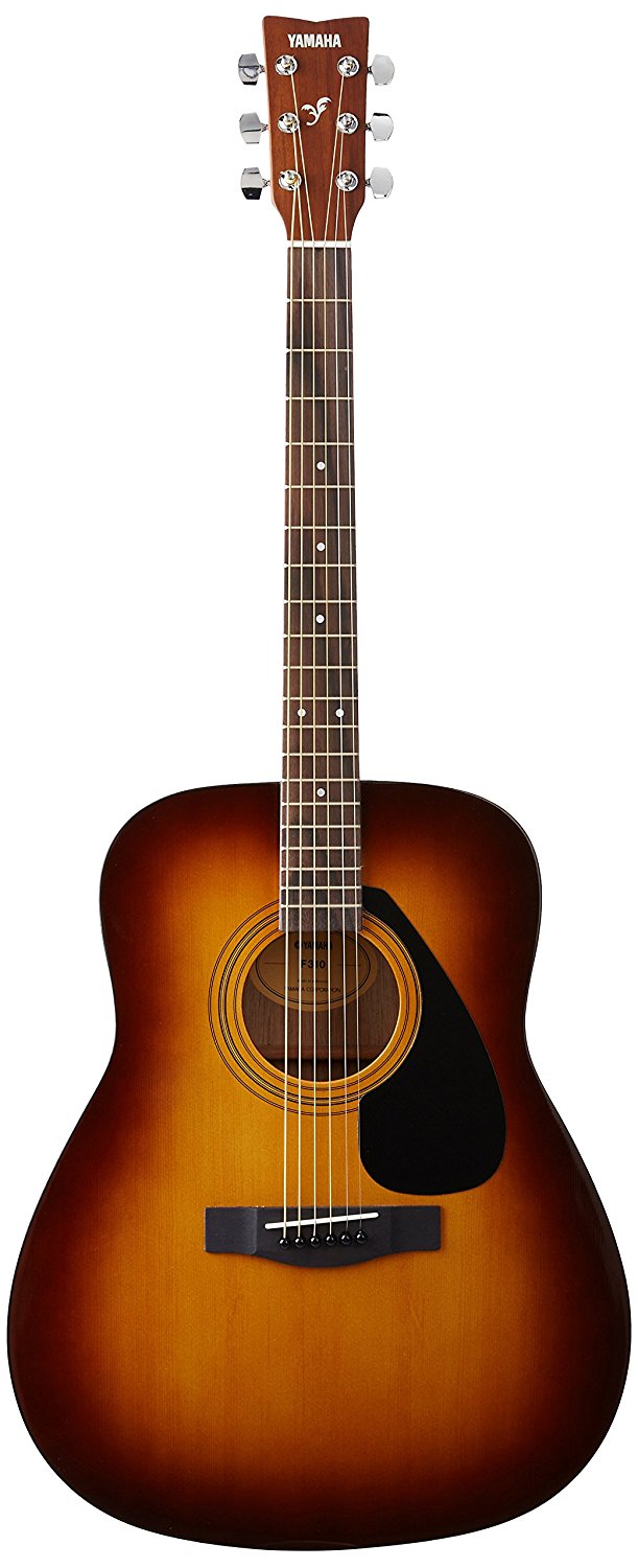 Yamaha F310 Tuner Bundle (Tobacco Brown Sunburst)