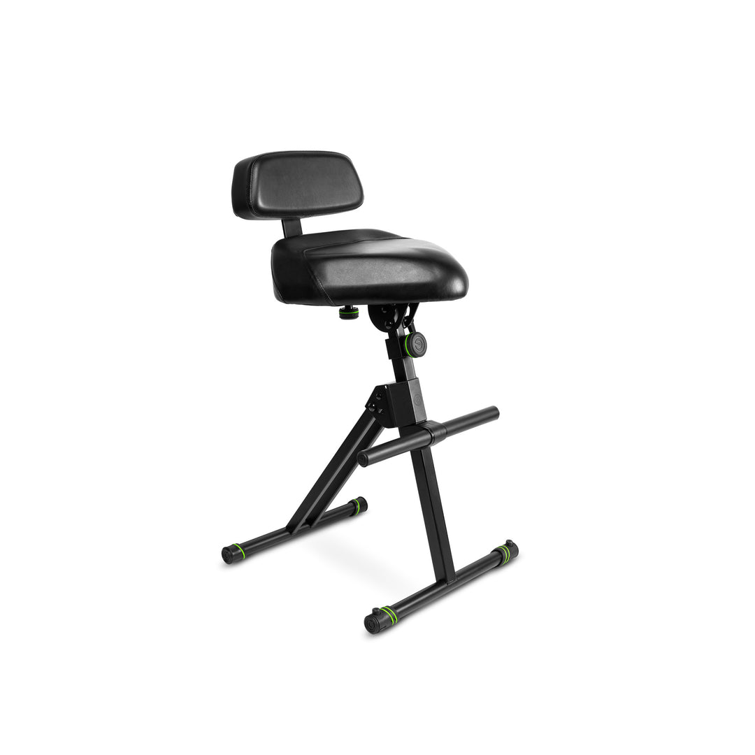 Gravity FM SEAT1 BR - sgabello regolabile in altezza con poggiapiedi e schienale