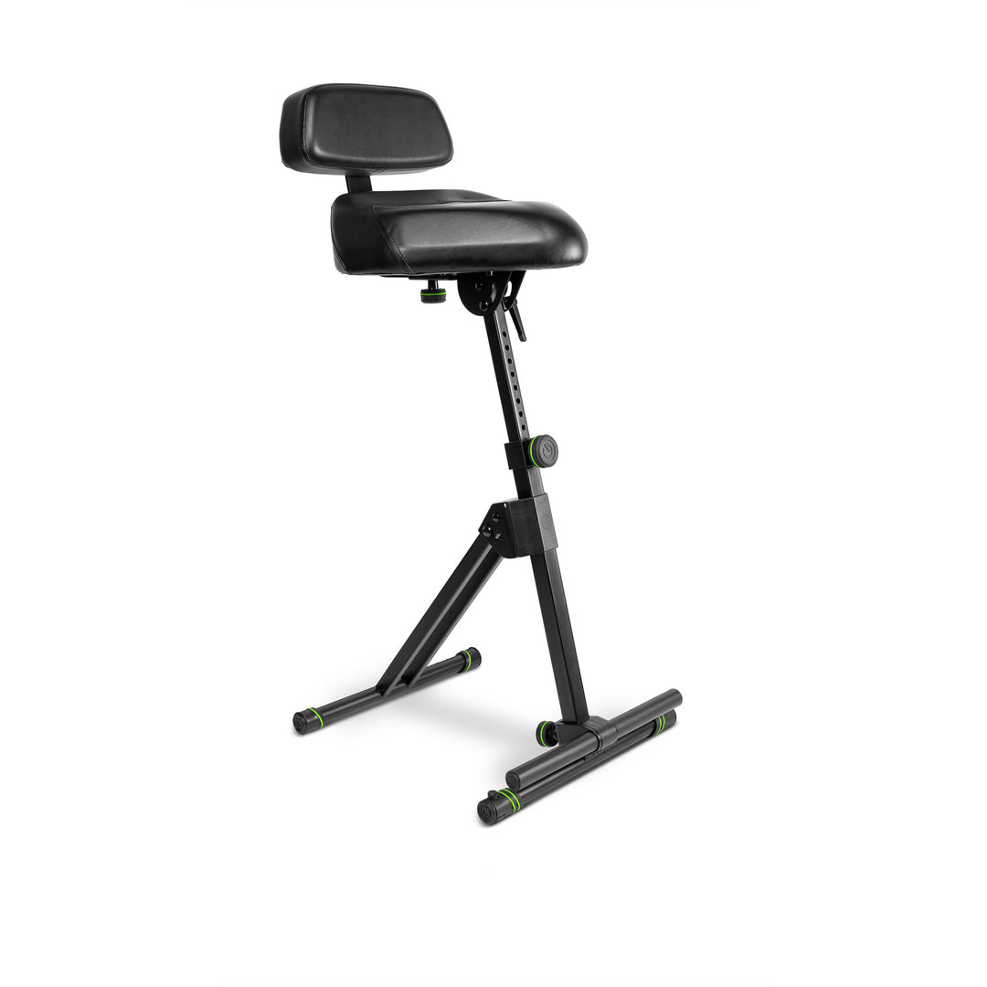 Gravity FM SEAT1 BR - sgabello regolabile in altezza con poggiapiedi e schienale