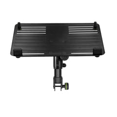 Gravity FT 01 LT T B - Vassoio flessibile per laptop per tavolo da DJ