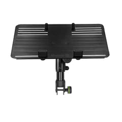 Gravity FT 01 LT T B - Vassoio flessibile per laptop per tavolo da DJ