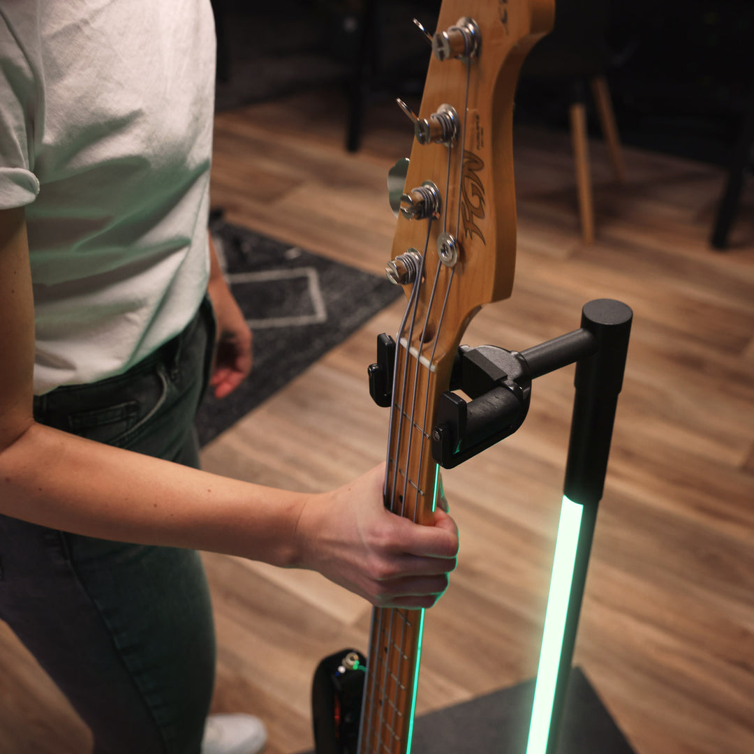Gravity GS LS 01 NH B - Chitarre GLOW-STAND®, Neckhug