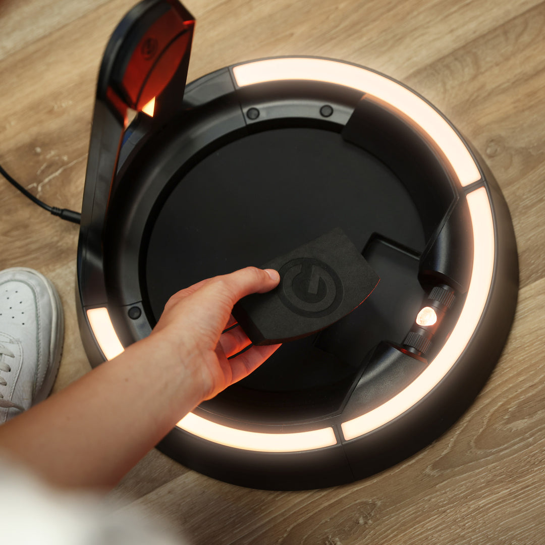 Gravity GS LS A 01 B - Chitarre GLOW STAND®, supporto ad A