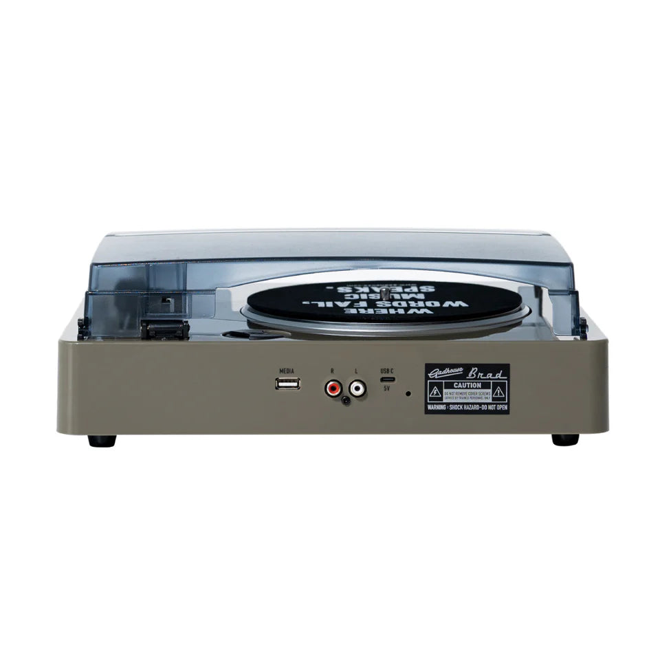 Crosley Brad Retro MK ll Giradischi, grigio