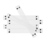 Acrylic Dividers for Vinyl Records (6 pcs) (A-Z)