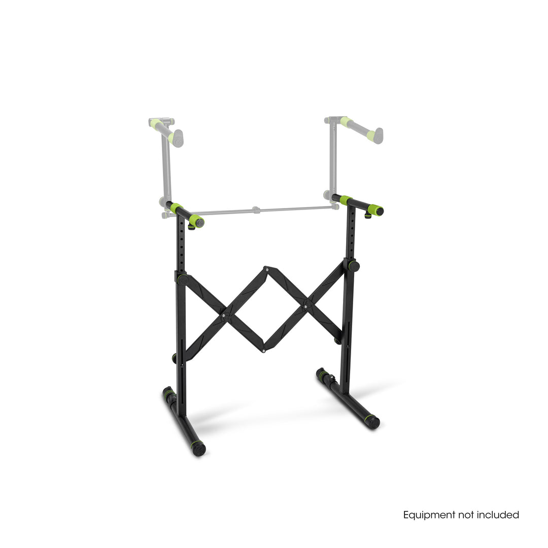 Gravity KS AKS 01 B - supporto per tastiera pieghevole con meccanismo a forbice