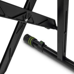Gravity KS AKS 01 B - supporto per tastiera pieghevole con meccanismo a forbice