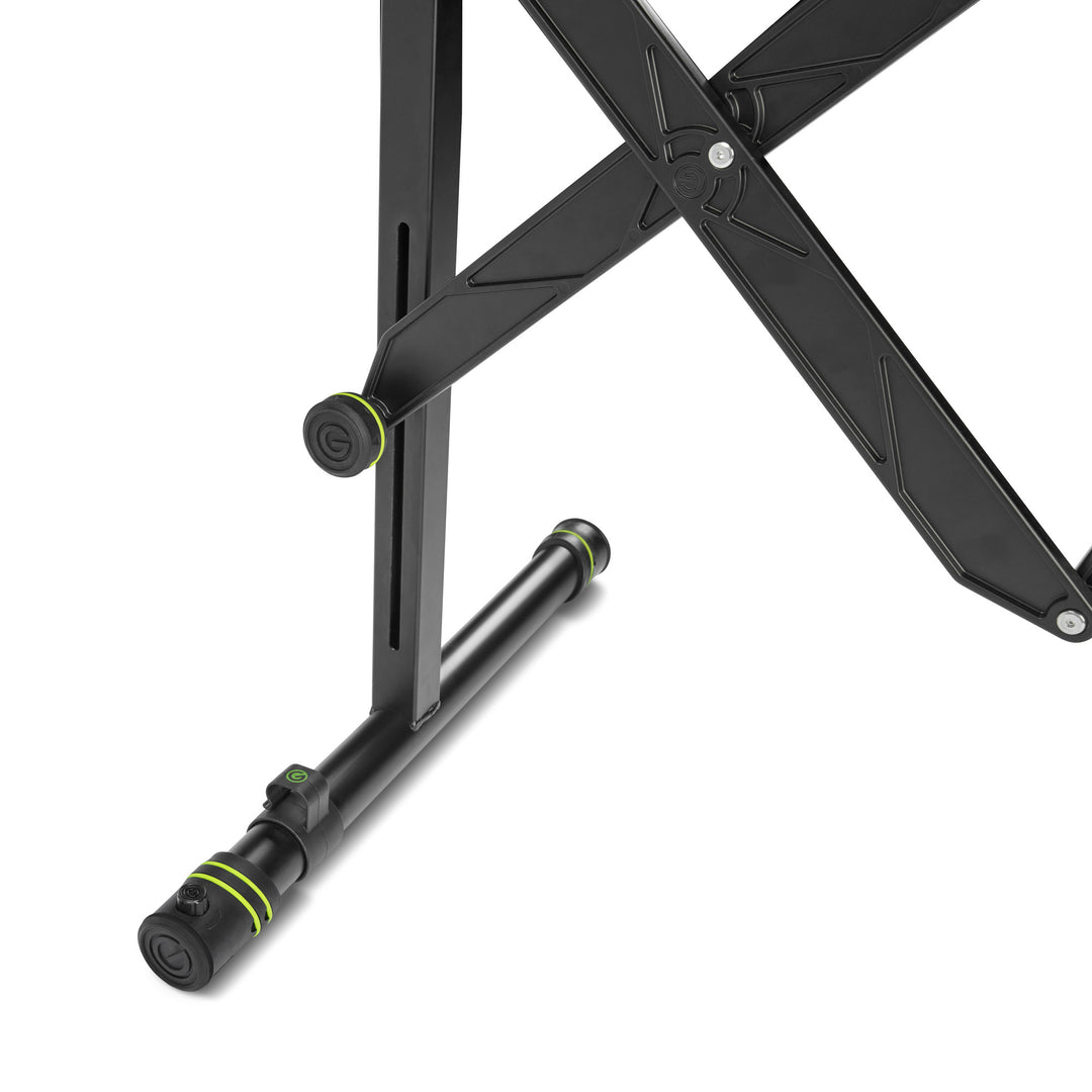 Gravity KS AKS 01 B - supporto per tastiera pieghevole con meccanismo a forbice