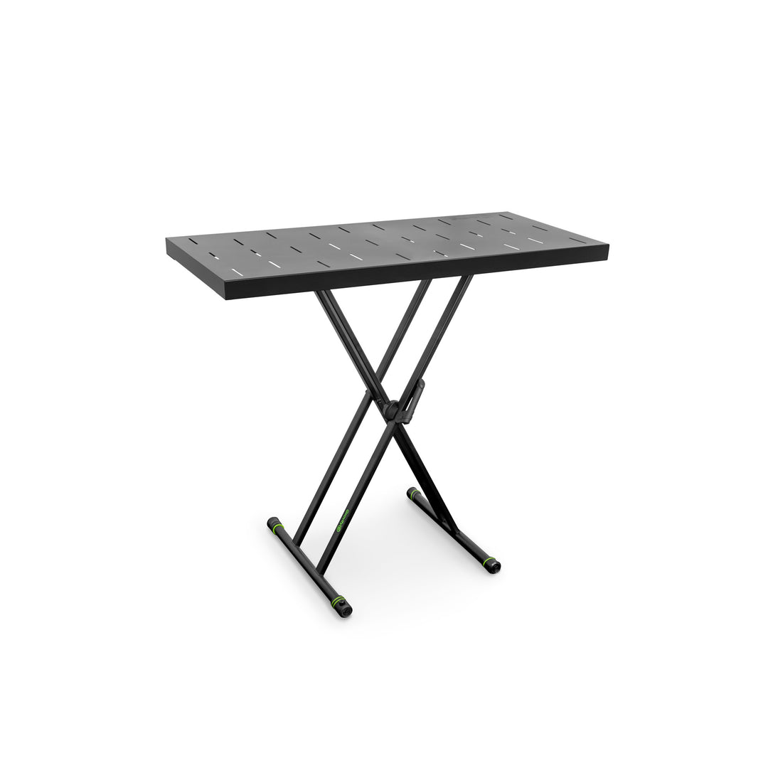 Gravity KSX 2 RD SÆT 1 - Supporto per tastiera a forma di X con doppio sostegno e piano di appoggio, set 1