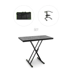 Gravity KSX 2 RD SET 2 - Supporto per tastiera a doppia X e tavolo di supporto, set 2
