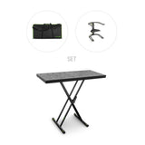 Gravity KSX 2 RD SET 2 - Dobbelt X-formet keyboardstativ og støttebord, sæt 2