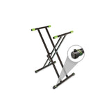 Gravity KSX 2 RD SET 2 - Dobbelt X-formet keyboardstativ og støttebord, sæt 2