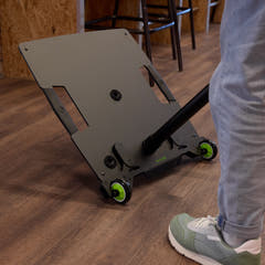 Gravity LA WI 1 - Set di ruote per supporti con piastra di base
