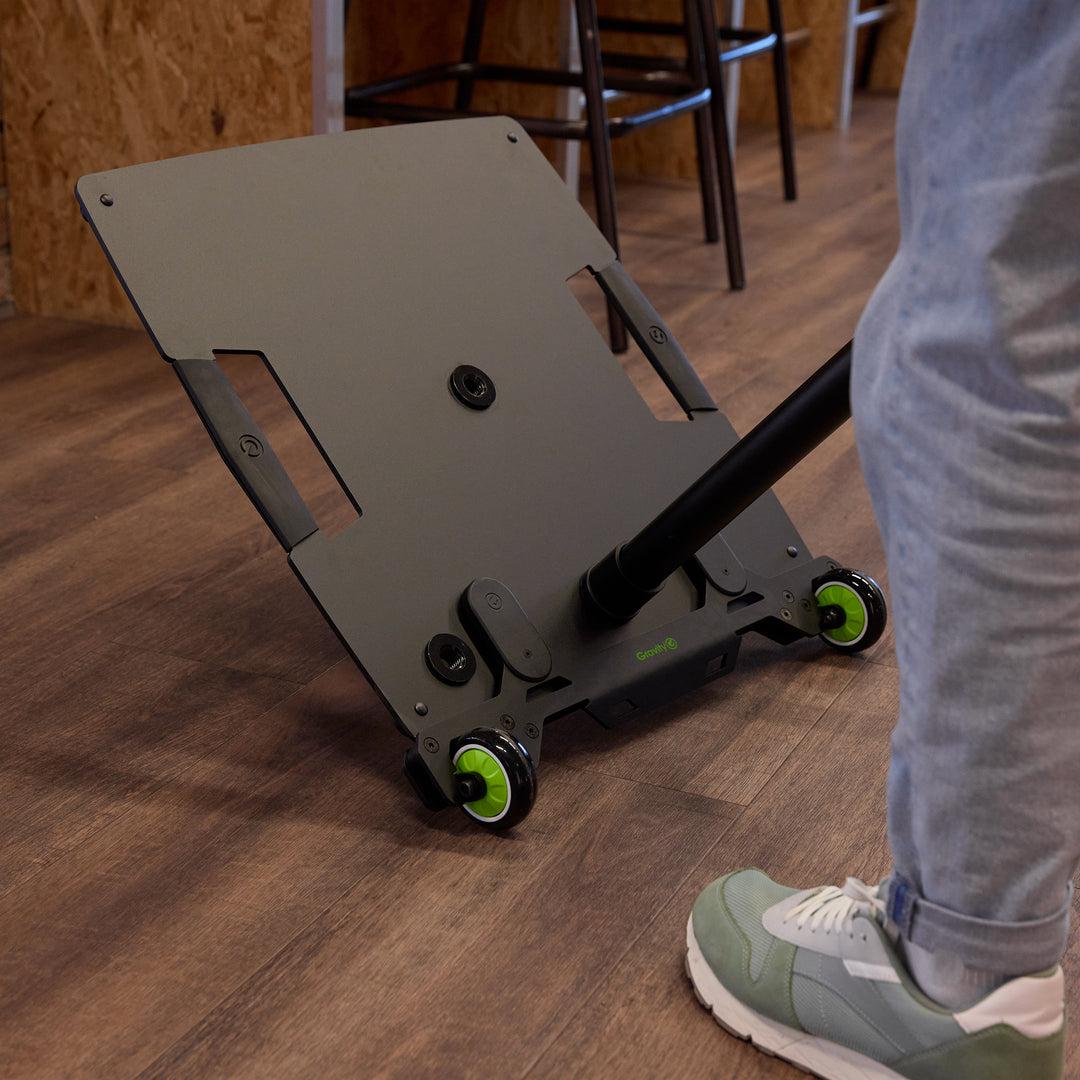 Gravity LA WI 1 - Set di ruote per supporti con piastra di base
