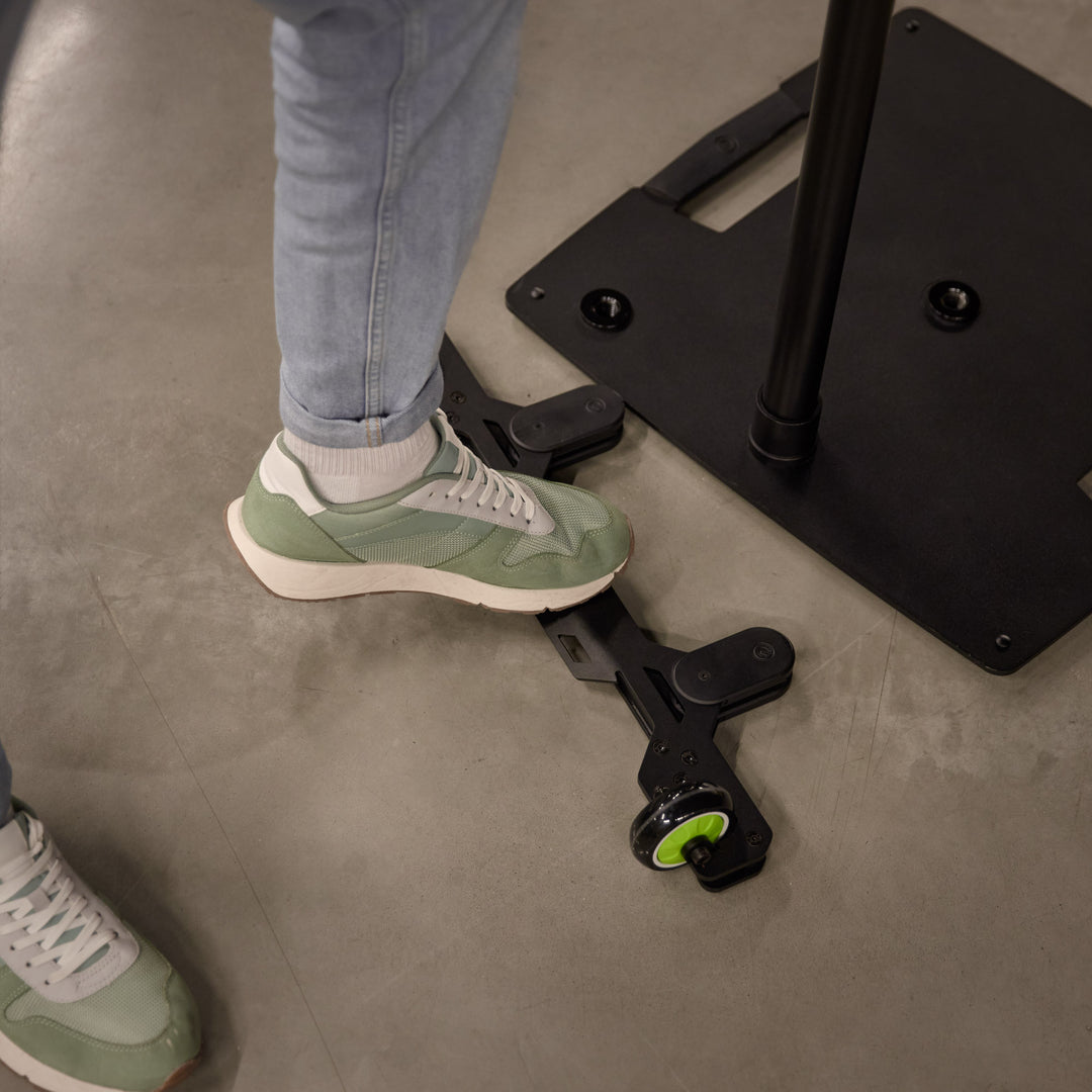 Gravity LA WI 1 - Set di ruote per supporti con piastra di base