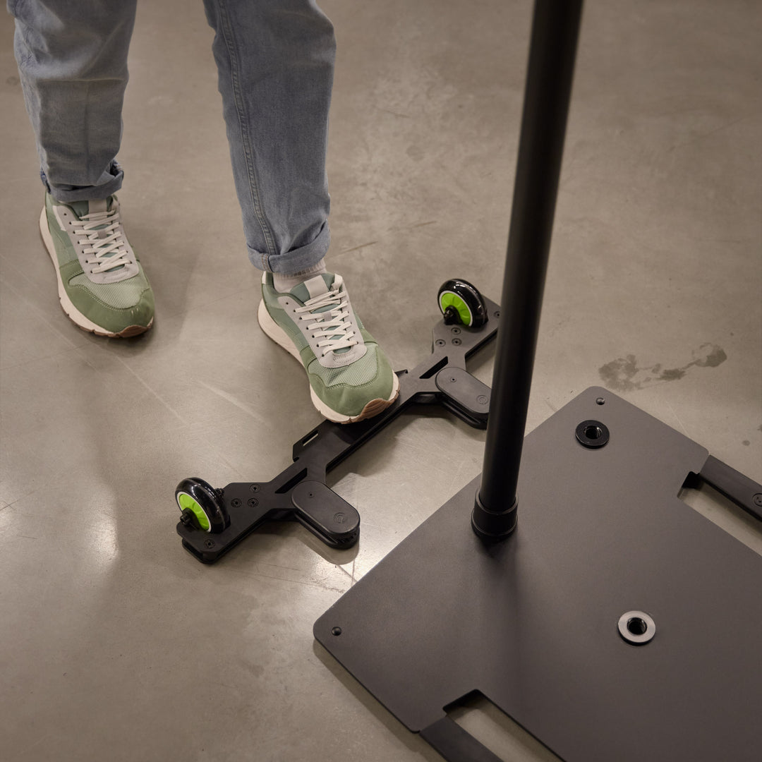 Gravity LA WI 1 - Set di ruote per supporti con piastra di base