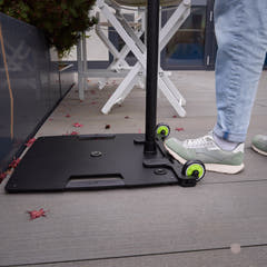 Gravity LA WI 1 - Set di ruote per supporti con piastra di base