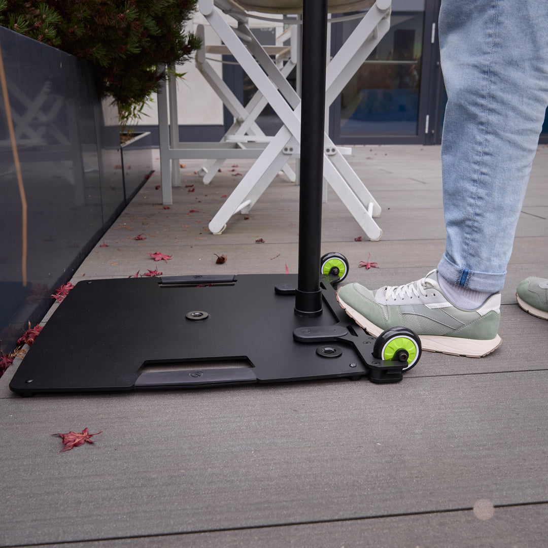 Gravity LA WI 1 - Set di ruote per supporti con piastra di base