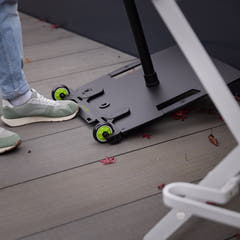 Gravity LA WI 1 - Set di ruote per supporti con piastra di base