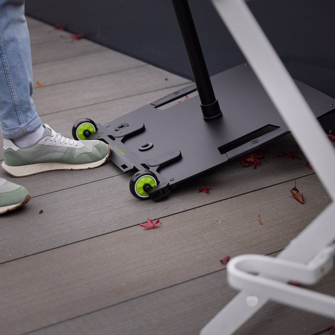 Gravity LA WI 1 - Set di ruote per supporti con piastra di base