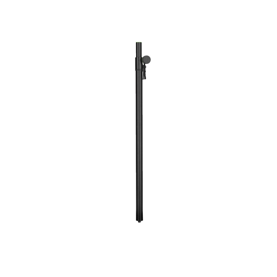 Gravity LS 431 C B - Supporto per luci e altoparlanti con base in acciaio compatta e quadrata e possibilità di montaggio decentrato