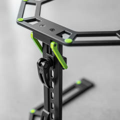 Gravity LTS 01 B SÆT 1 - Supporto regolabile per computer portatili e controller incl. custodia protettiva in neoprene