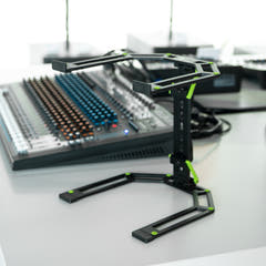 Gravity LTS 01 B SÆT 1 - Supporto regolabile per computer portatili e controller incl. custodia protettiva in neoprene