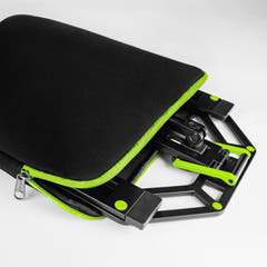 Gravity LTS 01 B SÆT 1 - Supporto regolabile per computer portatili e controller incl. custodia protettiva in neoprene