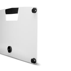 Gravity LTS T 02 W - supporto universale per laptop con perni di sostegno regolabili e base in acciaio