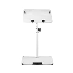 Gravity LTS T 02 W - supporto universale per laptop con perni di sostegno regolabili e base in acciaio