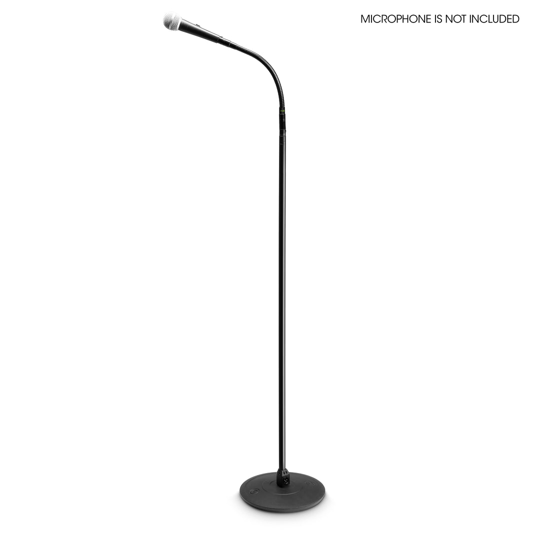 Gravity MS 23 XLR B - Supporto per microfono con connettore XLR e collo di cigno