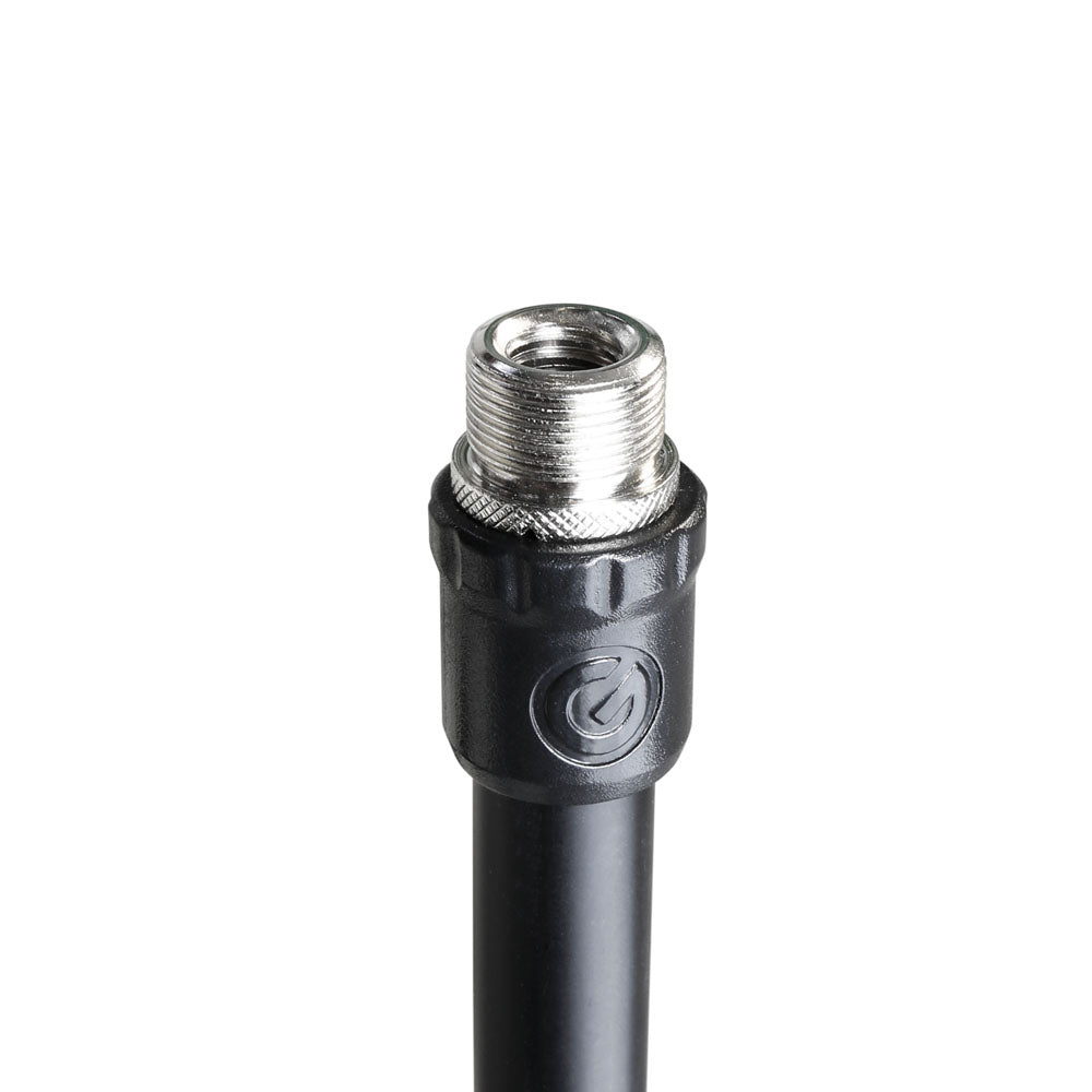 Gravity MS 23 - Supporto per microfono con base rotonda, nero