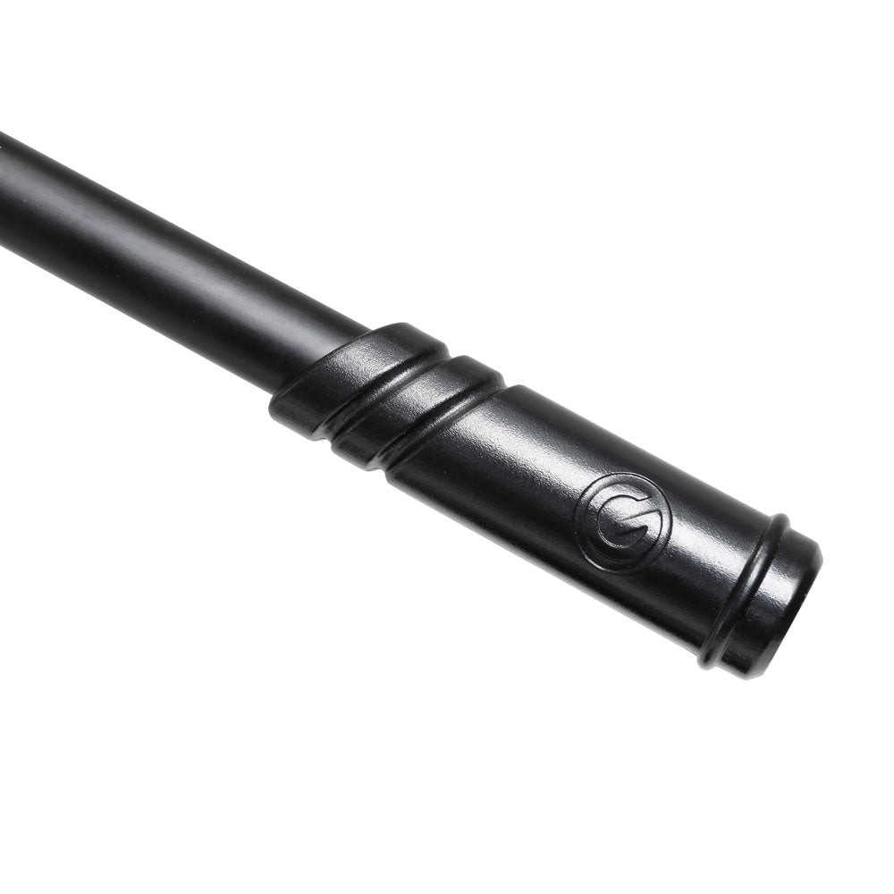 Gravity MS 4221 B - Kort mikrofonstativ med foldbar trefodsfod og 2-punkts justerbar boomarm